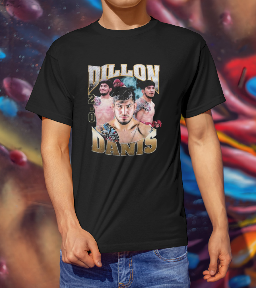 Dillon Danis 2 0 Boxing And MMA Fighter Collage T-Shirt