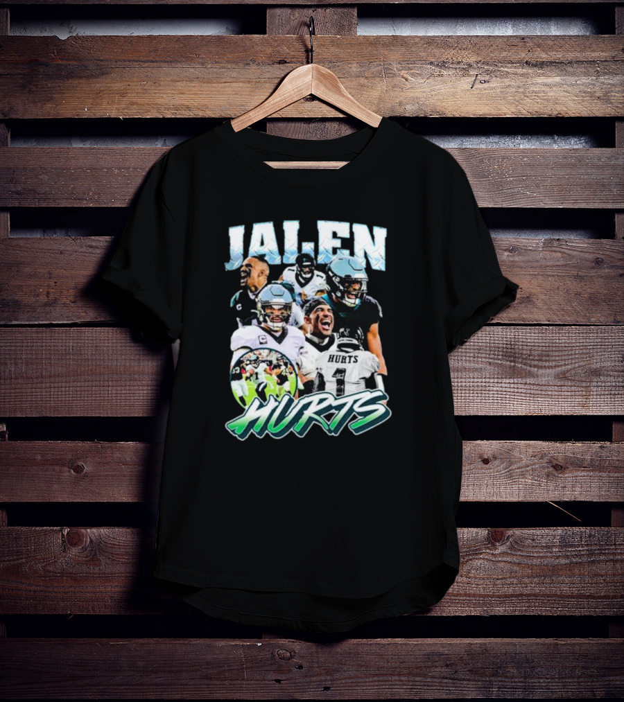 Jalen Hurts Football Images T-Shirt