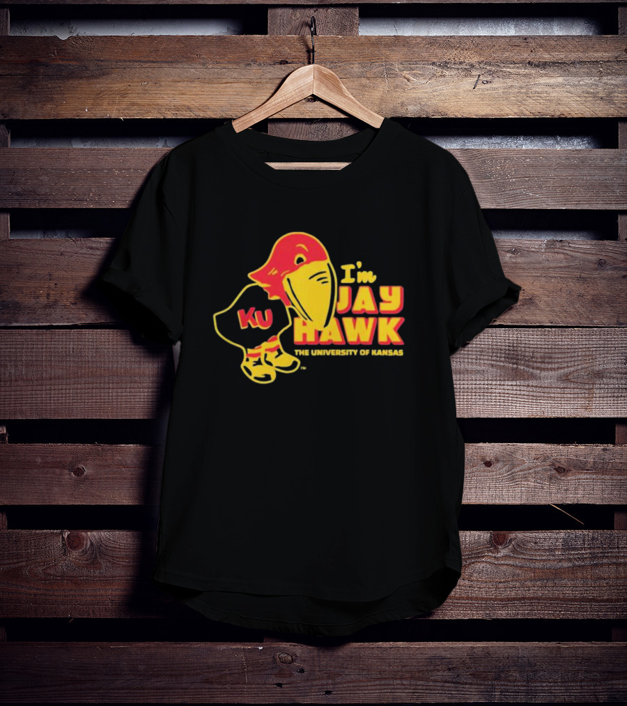KU I'm A Jayhawk The University Of Kansas 1920 College Vault T-Shirt