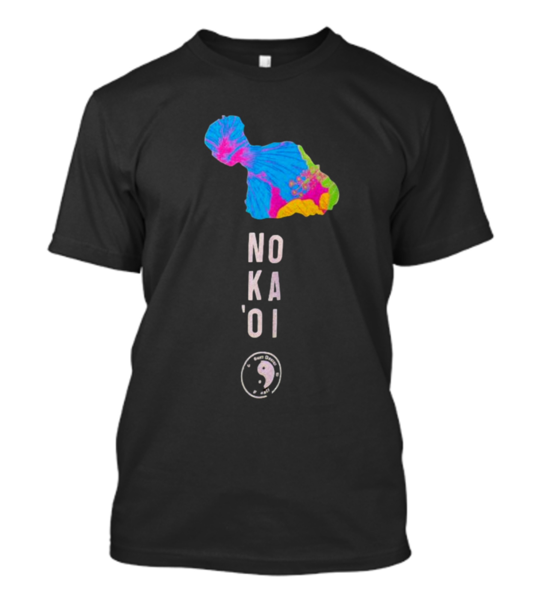 T&C Surf Mālama Maui No Ka ‘Oi Hawaii Symbolic Map T-Shirt