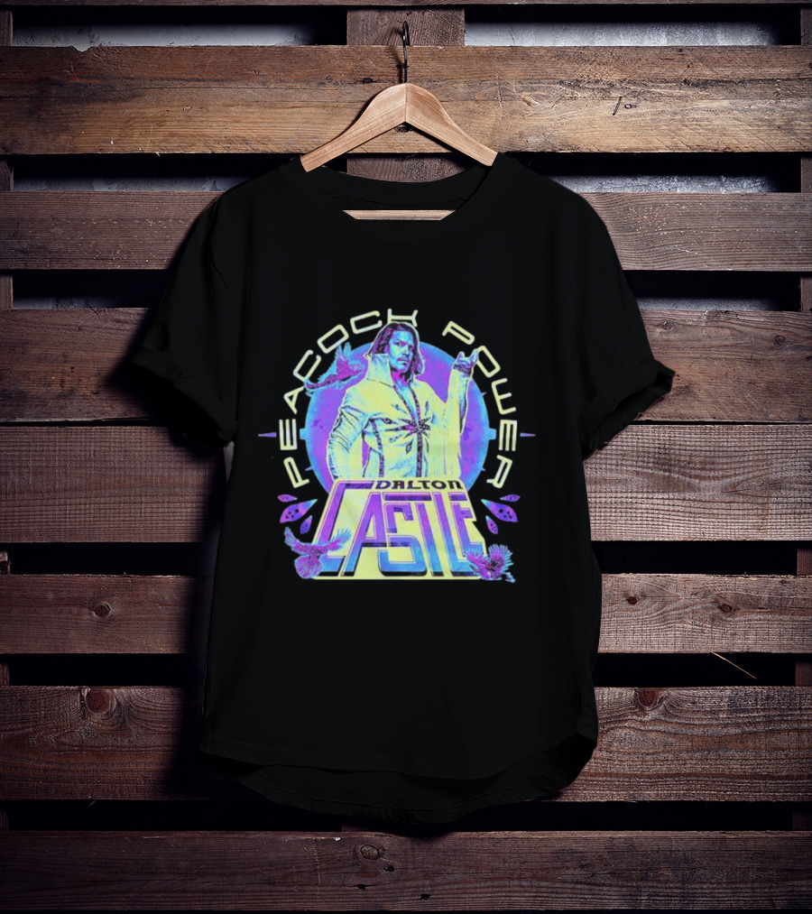 Dalton Castle Peacock Power T-Shirt