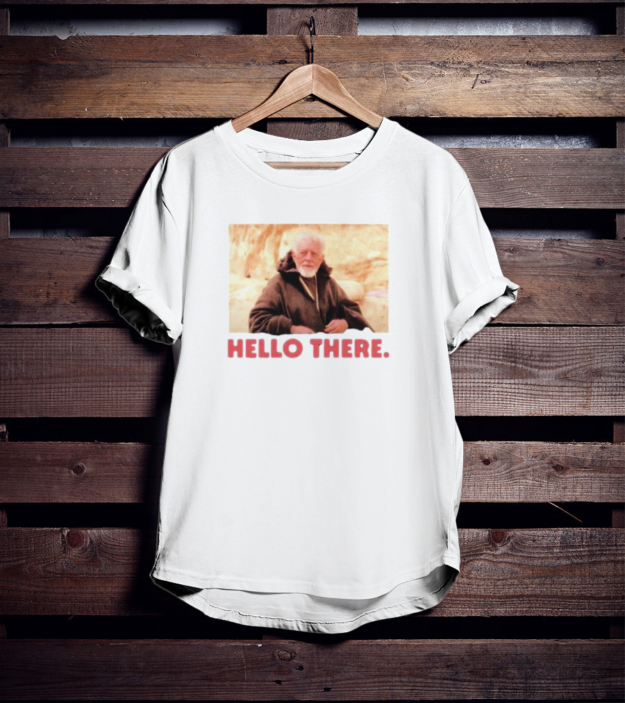 Alec Guinness Obi-Wan Kenobi Hello There Iconic Star Wars T-Shirt