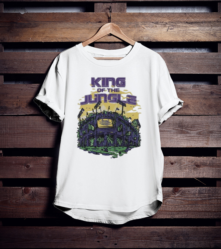 King Of The Jungle LA Stadium Iconic Landmark T-Shirt