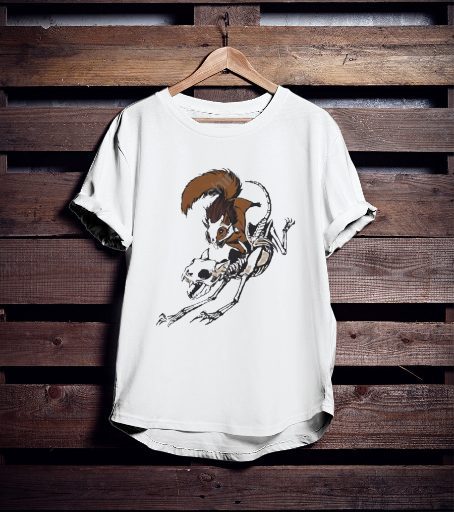 Larian Studios Forward Quercus Squirrel Fantasy Concept T-Shirt
