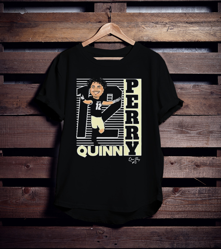 Quinn Perry Number 12 Signature T-Shirt