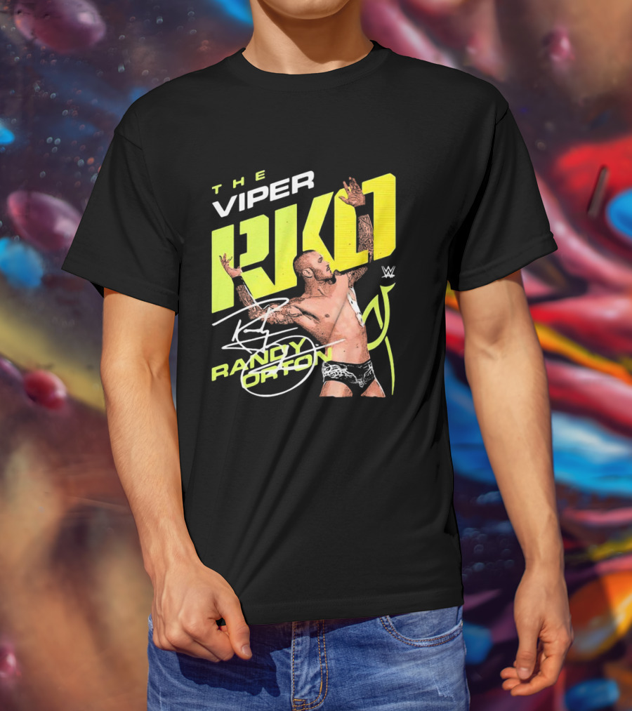 The Viper RKO Randy Orton WWE Pose T-Shirt