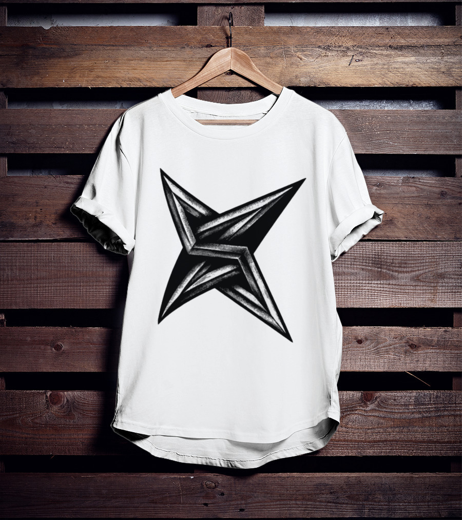 Shinsuke Nakamura Ninja Shuriken Star T-Shirt