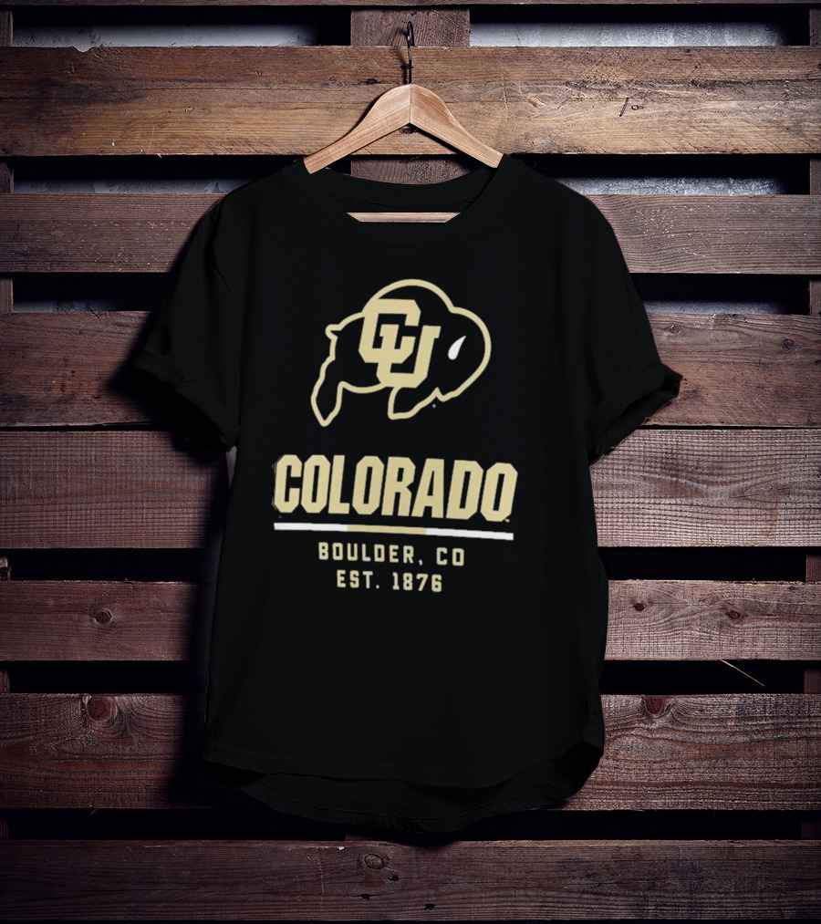Colorado Boulder CO Est 1876 CU Buffaloes T-Shirt