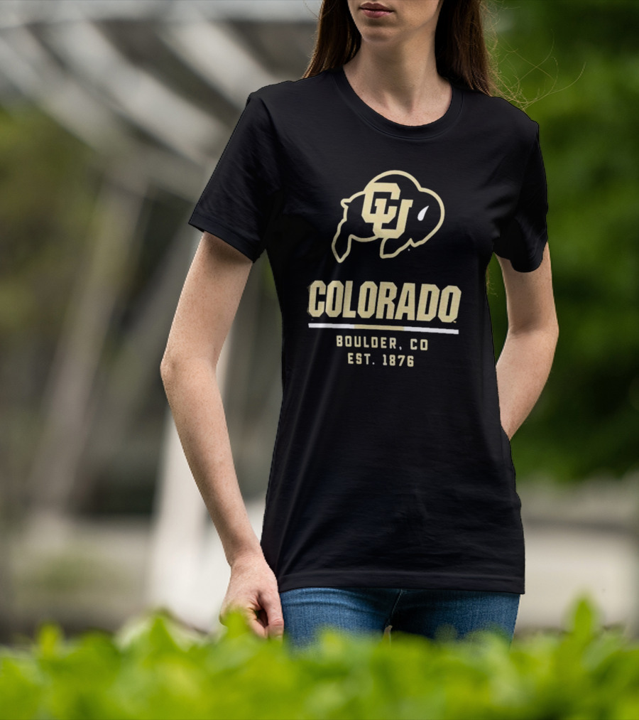 Colorado Boulder CO Est 1876 CU Buffaloes T-Shirt