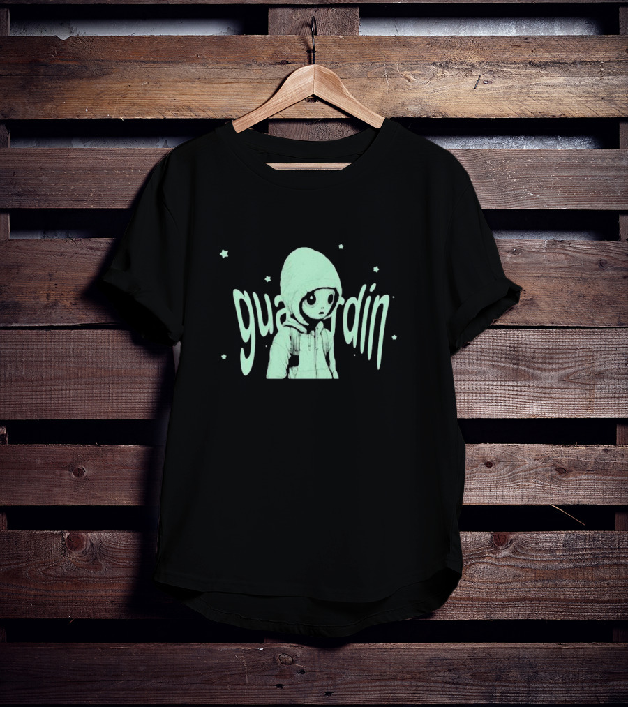 Starseeker Guardian Character In Hoodie Surrounded By Stars T-Shirt