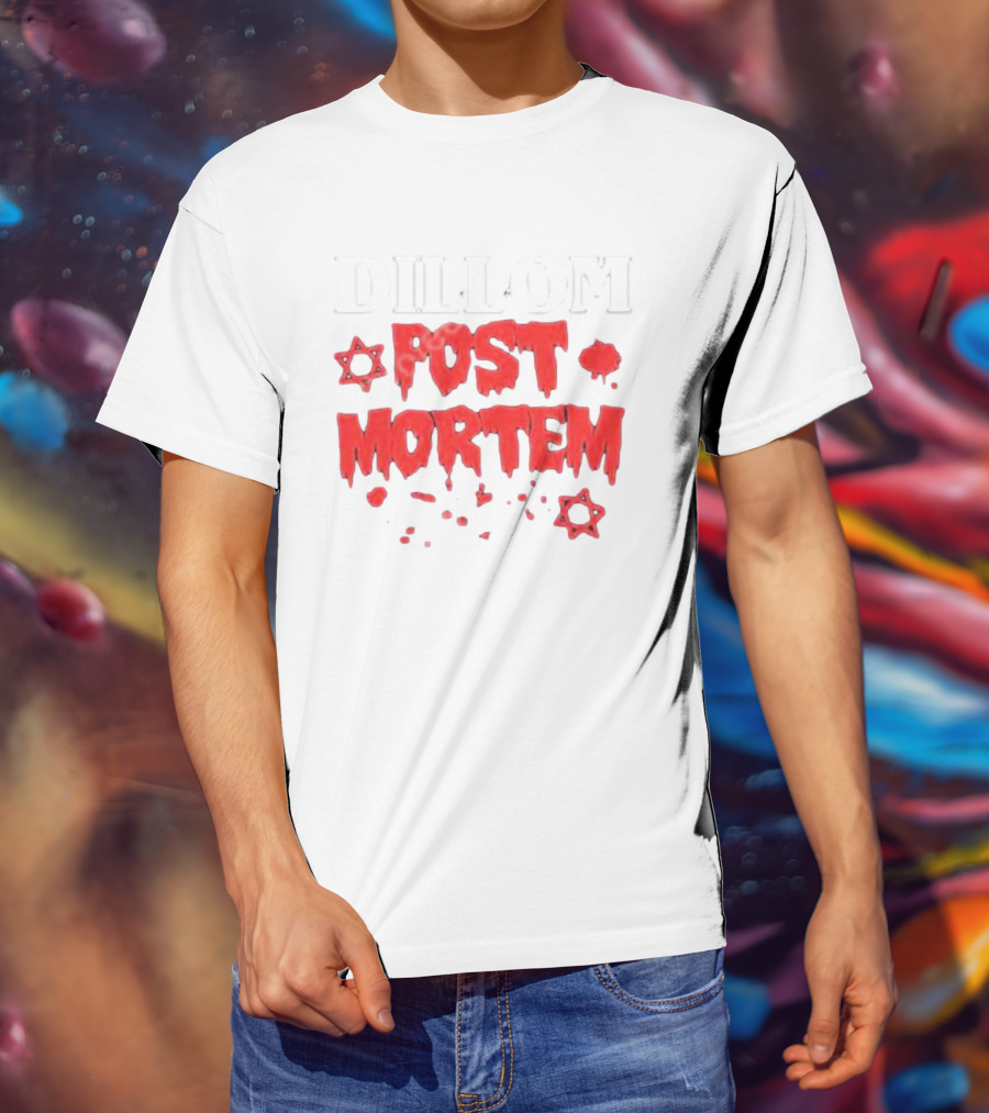 Dillom Post Mortem Lali Posando Merch T-Shirt