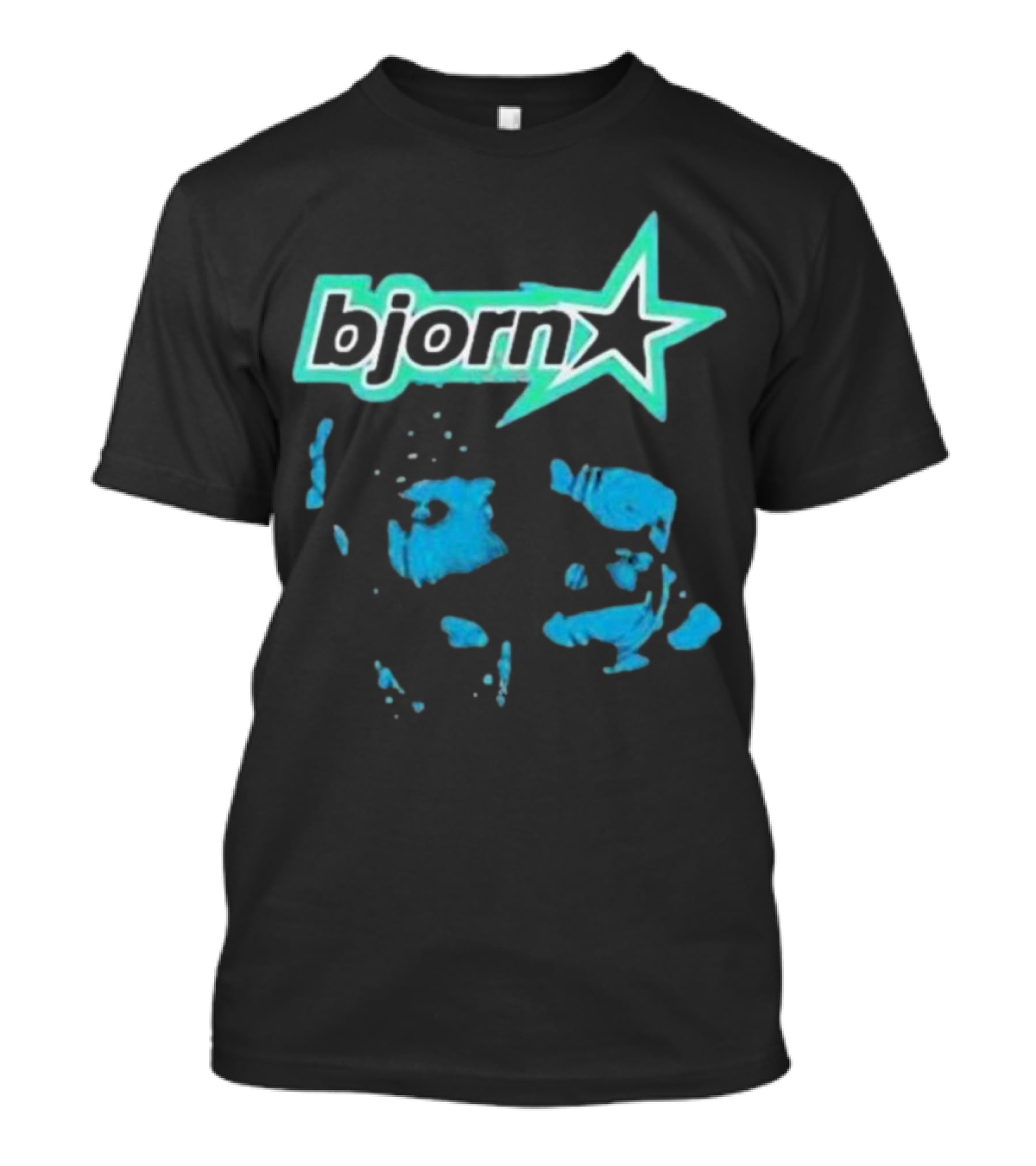 Smino Merch Zero Fatigue Bjorn Star Face T-Shirt