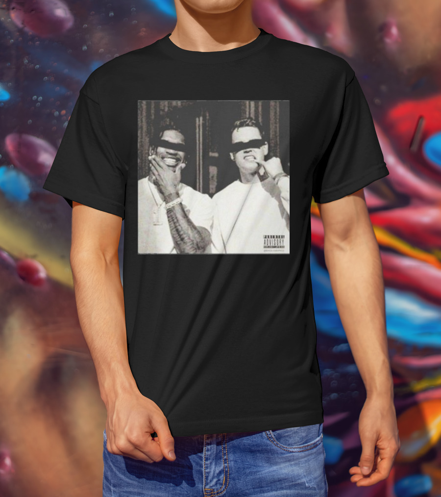 Bengalsgraphics They Are Burning All The Witches So Light Me Parental Advisory Duo With Black Bars T-Shirt
