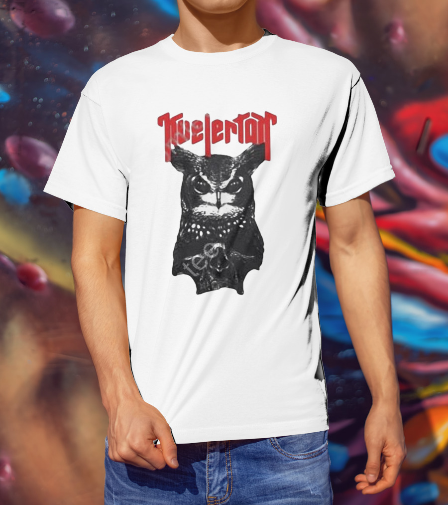 Kvelertak Krøterveg Owl Metal Band T-Shirt