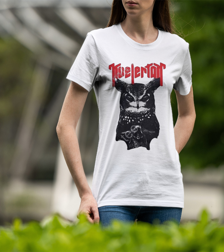 Kvelertak Krøterveg Owl Metal Band T-Shirt