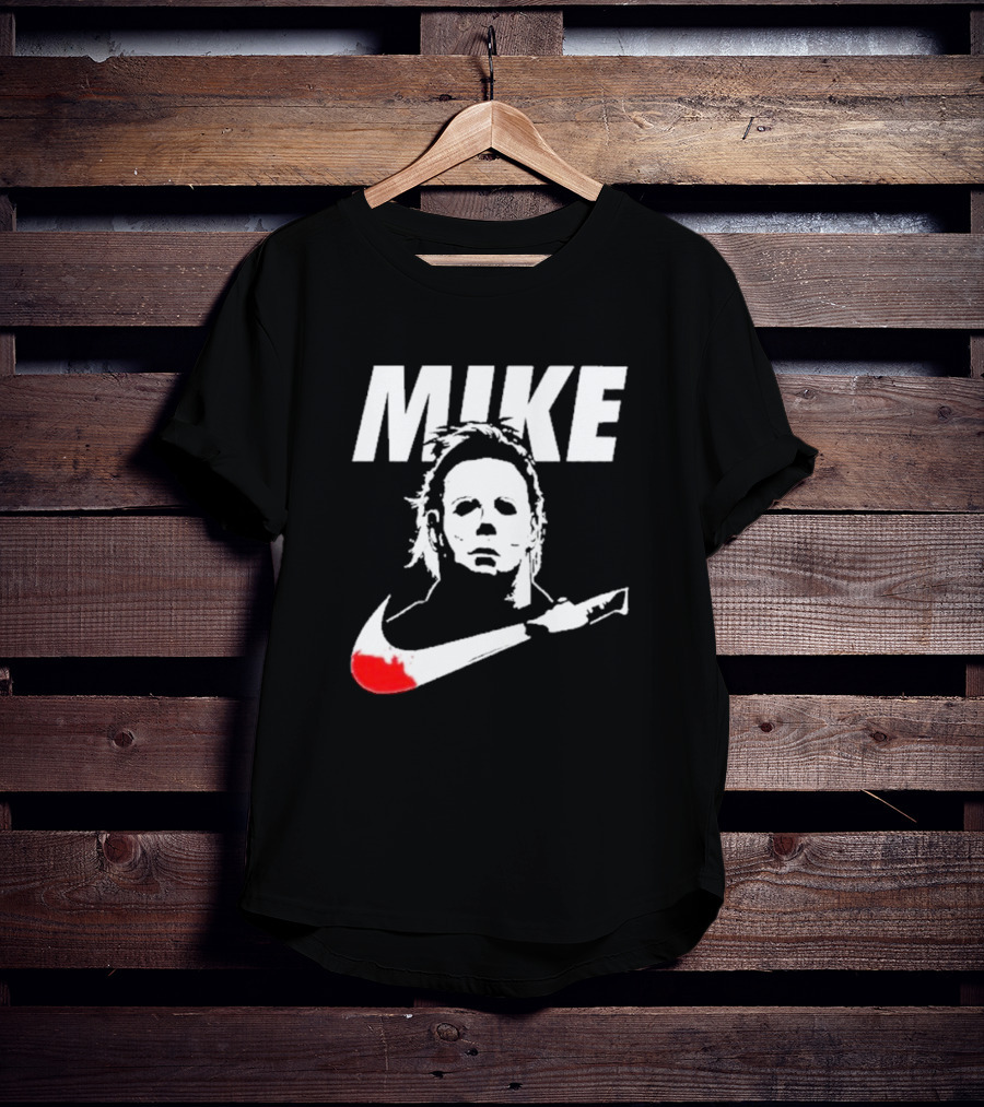 Mike Myers Parody Mask Knife Halloween T-Shirt