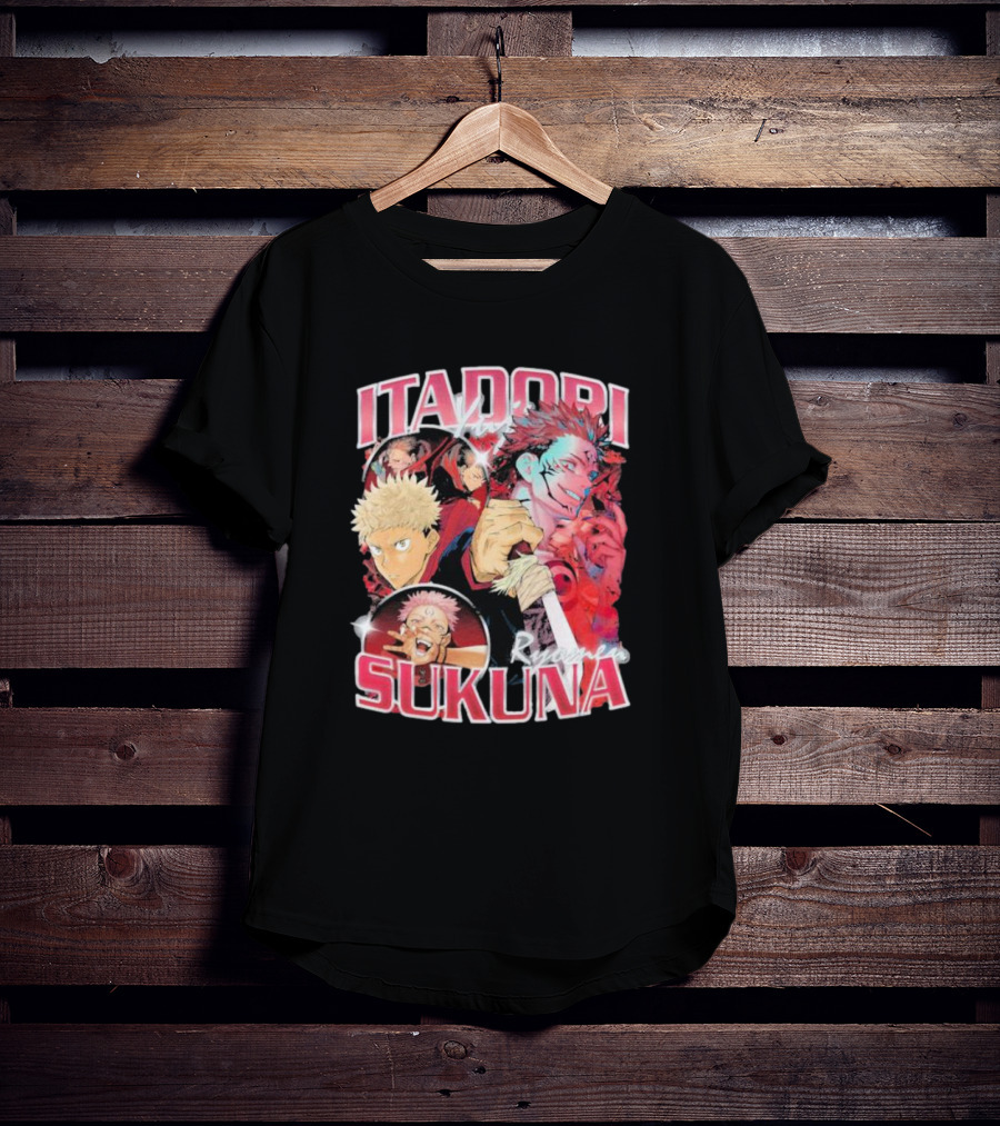 Itadori Yuji Ryomen Sukuna Jujutsu Kaisen Manga T-Shirt