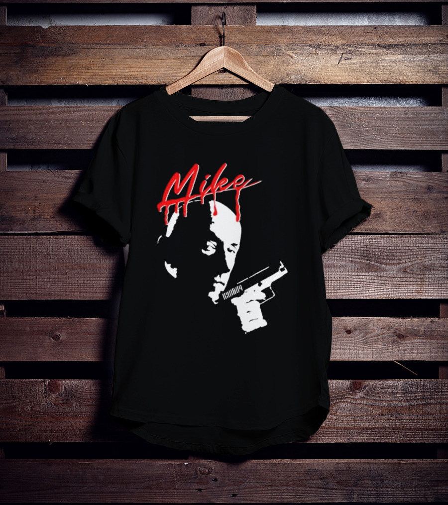 Mike Crime Noir Gunman T-Shirt