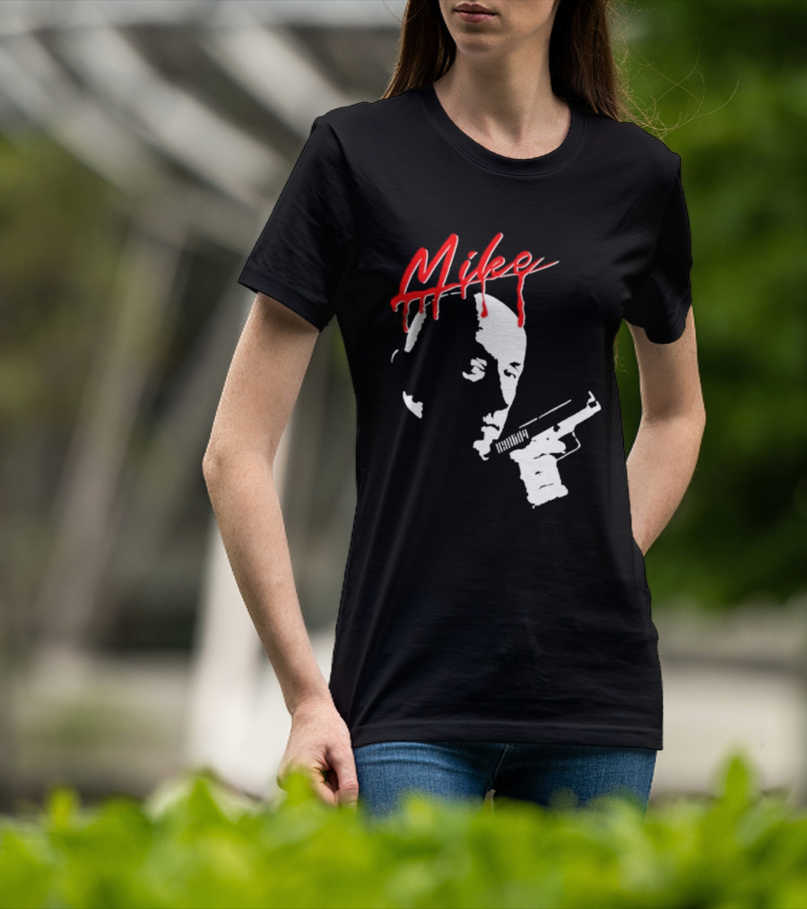 Mike Crime Noir Gunman T-Shirt