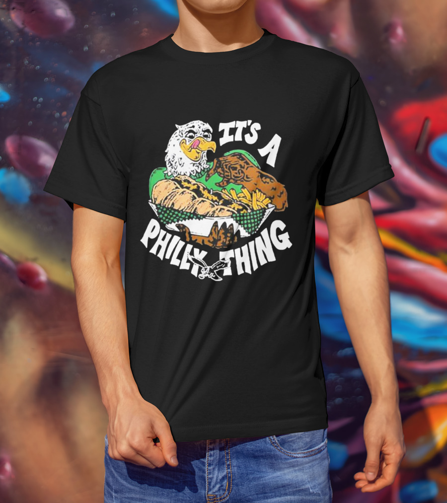Philadelphia Eagles It's A Philly Thing Homage NFL X Guy Fieri's Flavortown T-Shirt