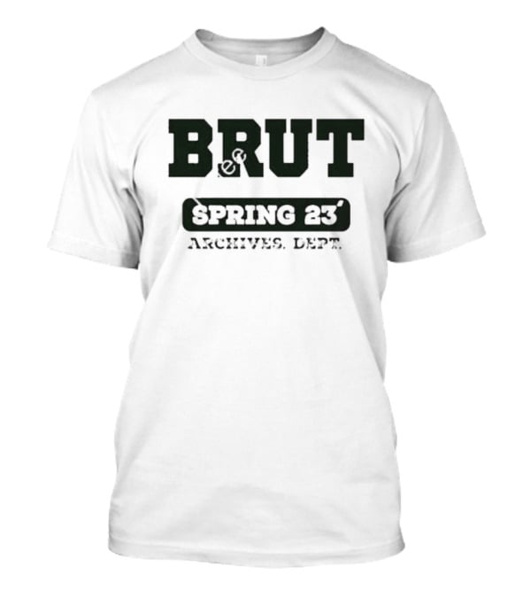 BRUT Spring 23 Archives Dept Brut Clothing T-Shirt