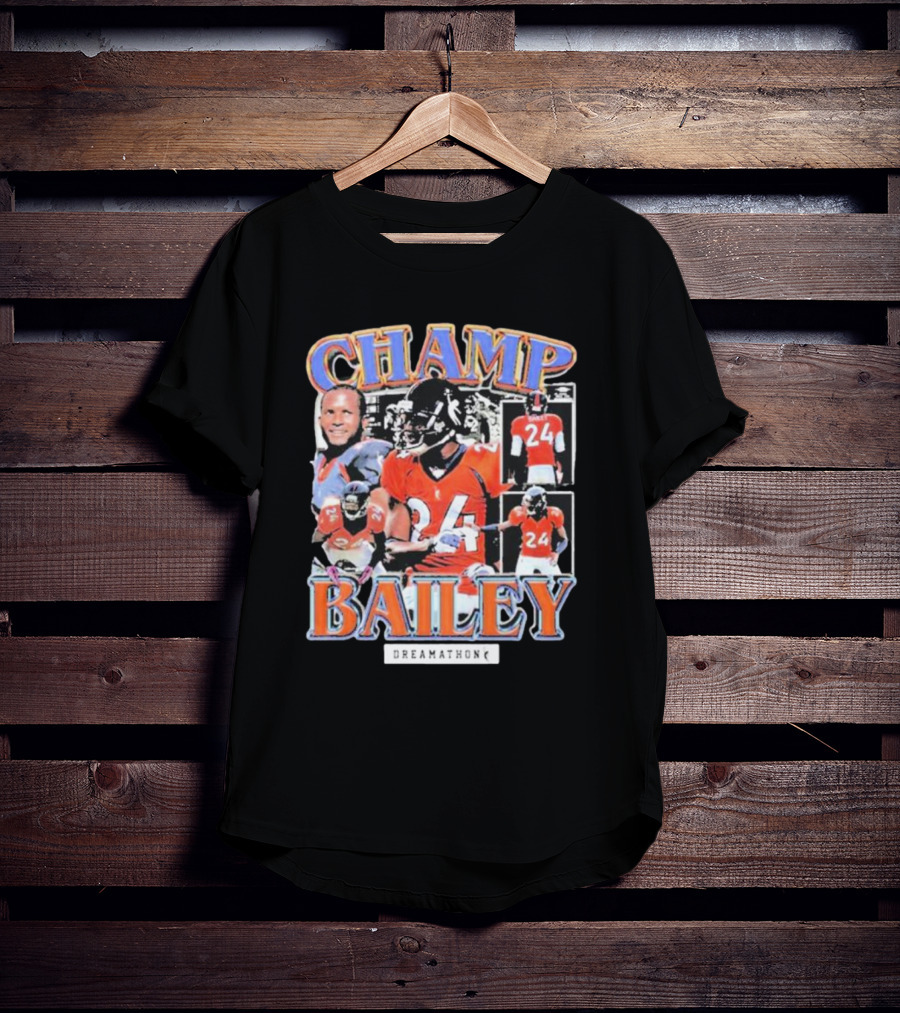 CHAMP BAILEY DREAMATHON NFL 24 T-Shirt