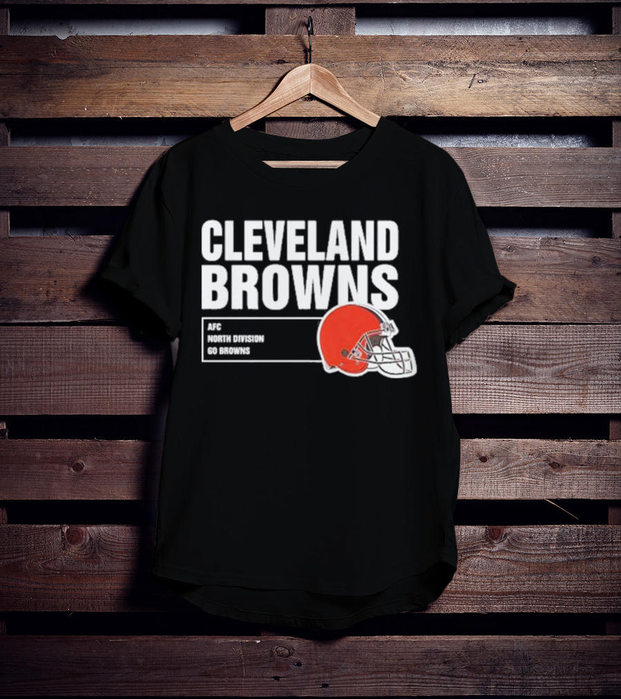 Cleveland Browns AFC North Division Go Browns T-Shirt