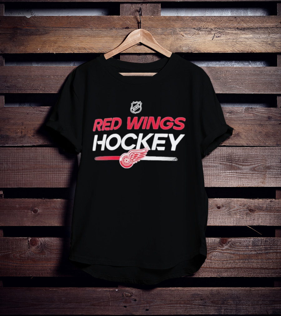 Detroit Red Wings NHL Red Wings Hockey Authentic Pro Primary Replen T-Shirt