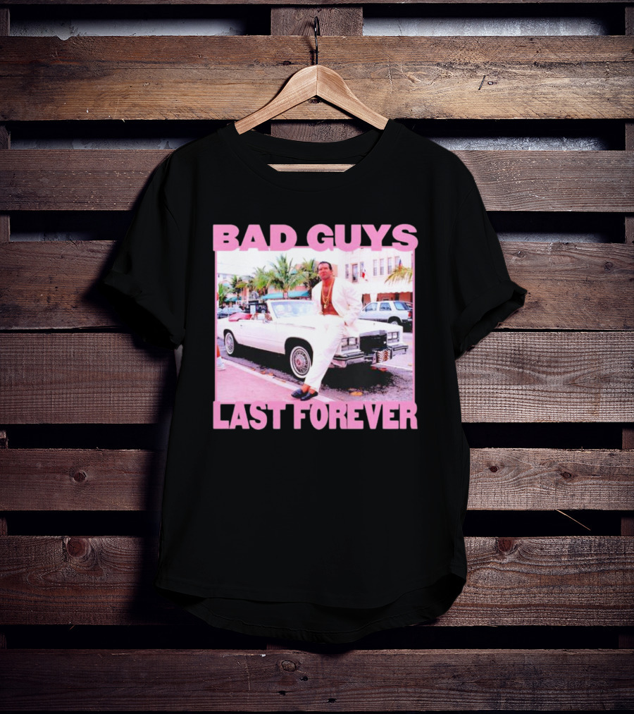 Scott Hall Bad Guys Last Forever Retro Miami Vibe T-Shirt