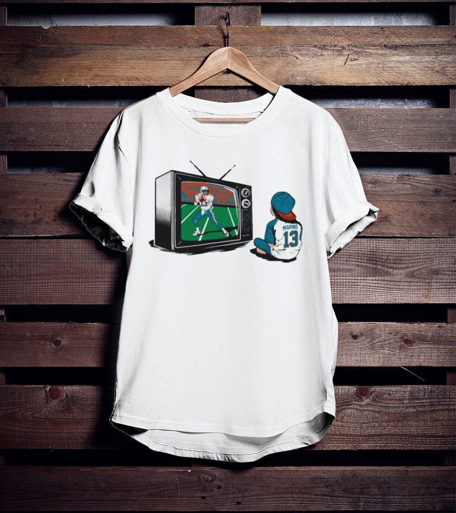 Youth Idols Watching Marino 13 Football Legend T-Shirt