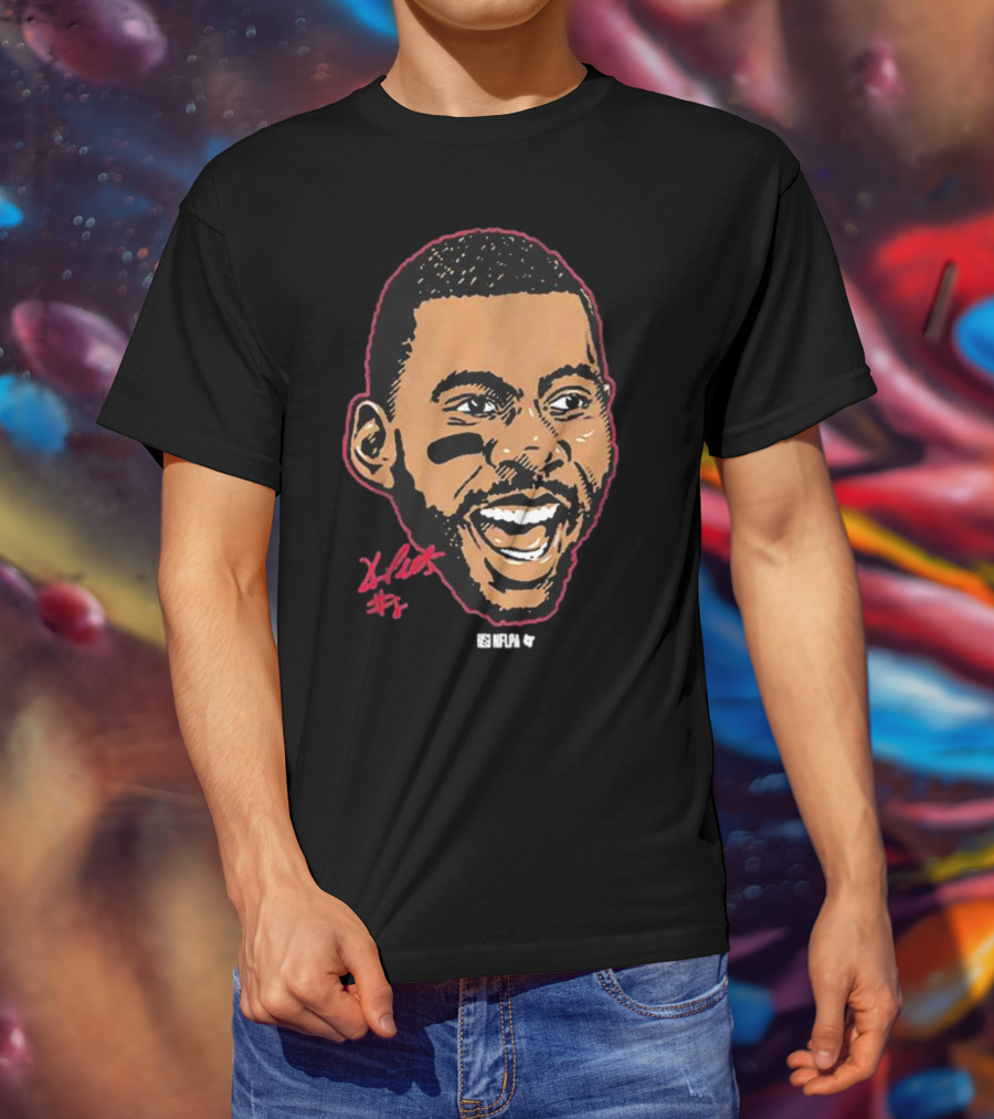 Kyle Pitts Swag Head NFLPA #8 T-Shirt