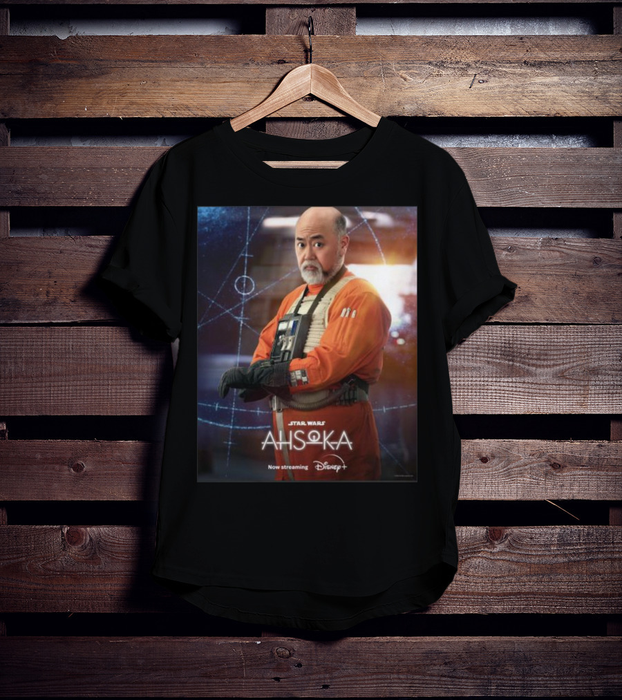 Ahsoka Carson Teva Character Star Wars Disney Plus Now Streaming T-Shirt