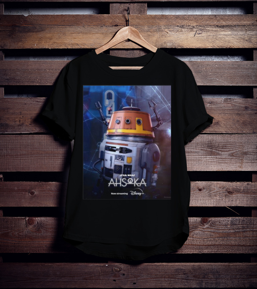 Star Wars Ahsoka Chopper Droid Character Now Streaming Disney+ T-Shirt