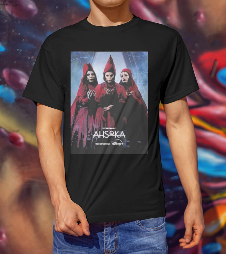 Star Wars Ahsoka The Great Mothers Now Streaming Disney Plus T-Shirt