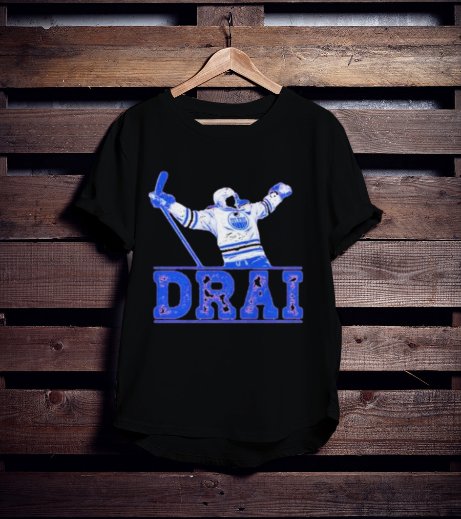 Leon Draisaitl Edmonton Oilers Drai Hockey T-Shirt
