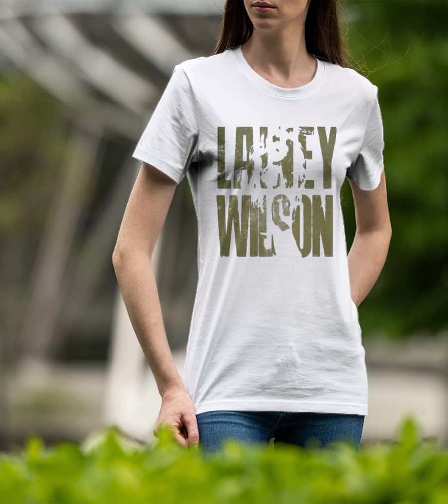 Lainey Wilson Country Music Font Cutout T-Shirt
