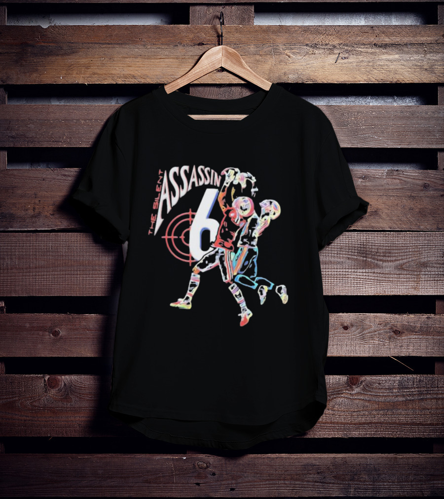 The Silent Assassin 6 Football Duo Target T-Shirt