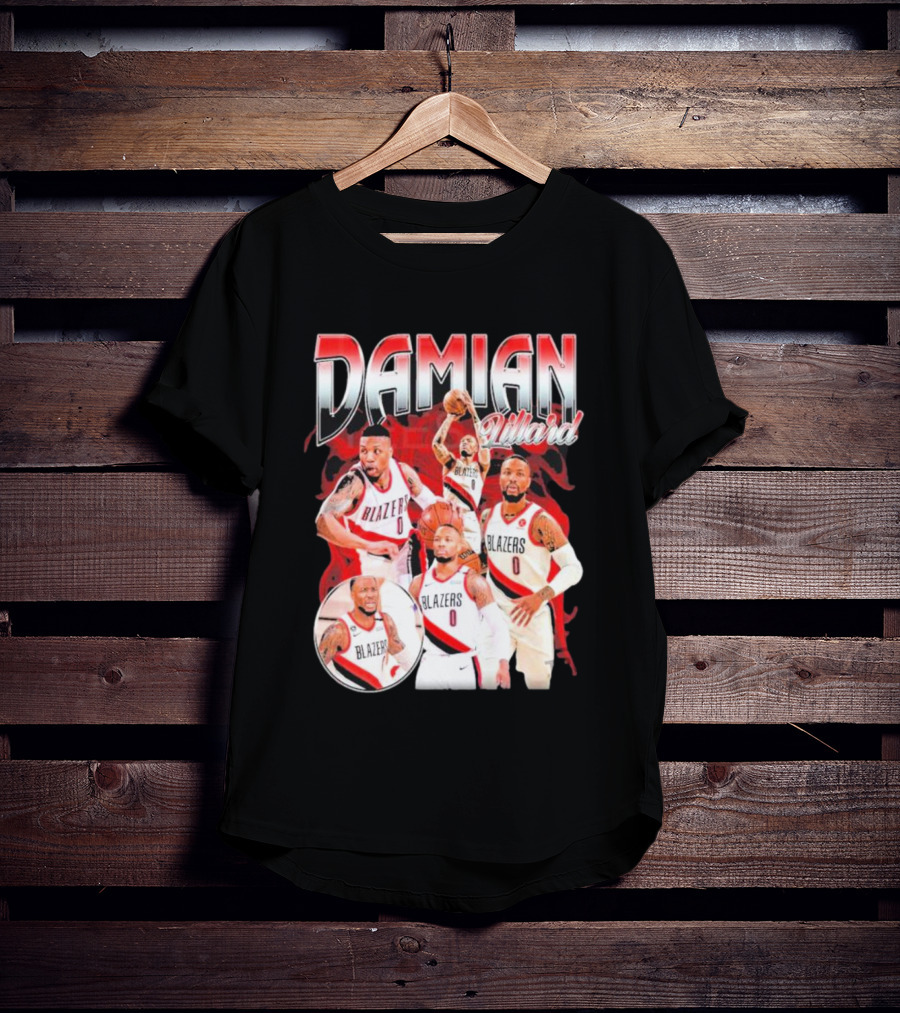 Damian Lillard Portland Blazers Basketball T-Shirt