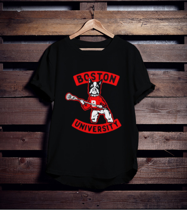 Boston University Terriers Lacrosse Vintage T-Shirt