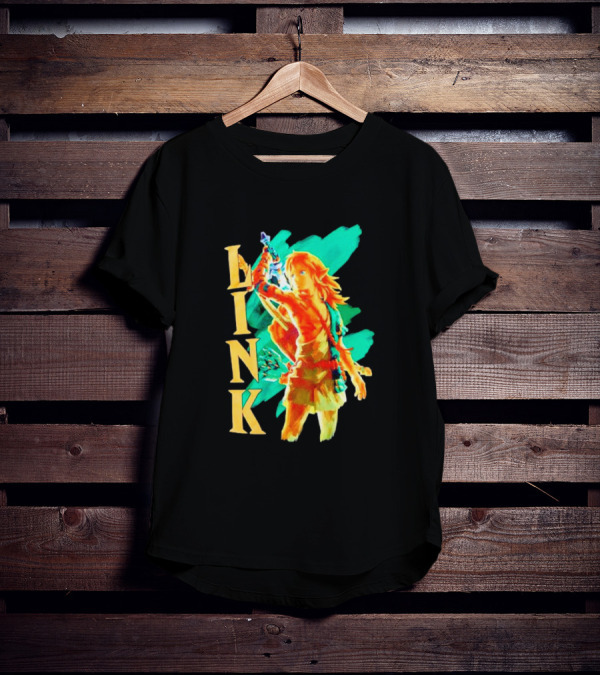 Nintendo The Legend Of Zelda Link Tears Of The Kingdom Green And Gold T-Shirt