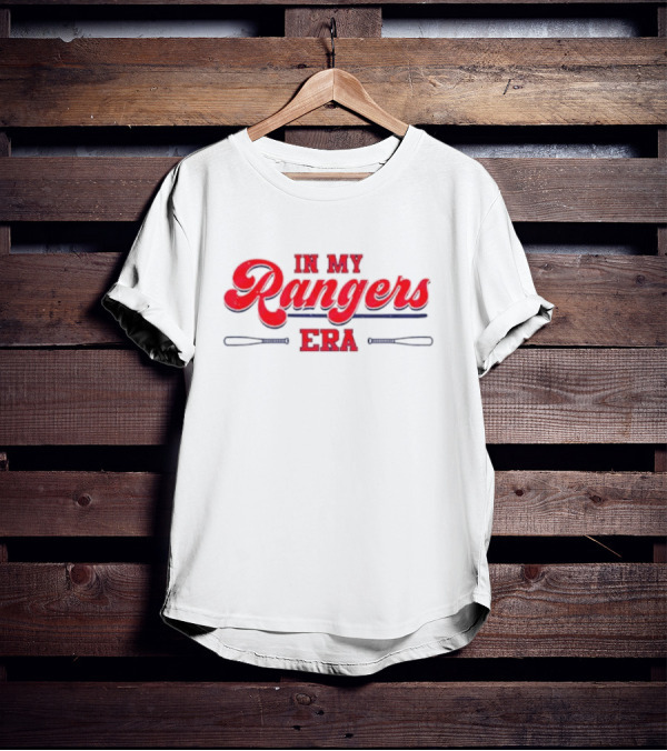In My Rangers Era Baseball Team Legacy T-Shirt
