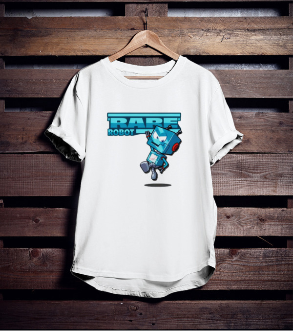 Rare Robot Character T-Shirt
