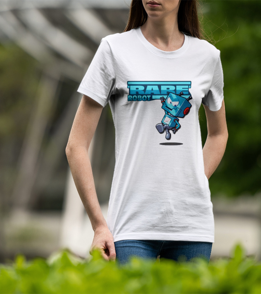 Rare Robot Character T-Shirt