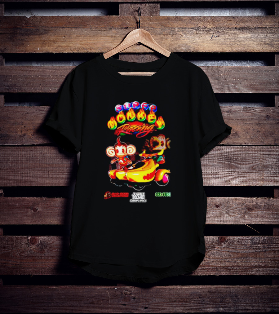 Super Monkey Racing Jungle Grind Chaos Park Gercube 3rd Strike Network T-Shirt