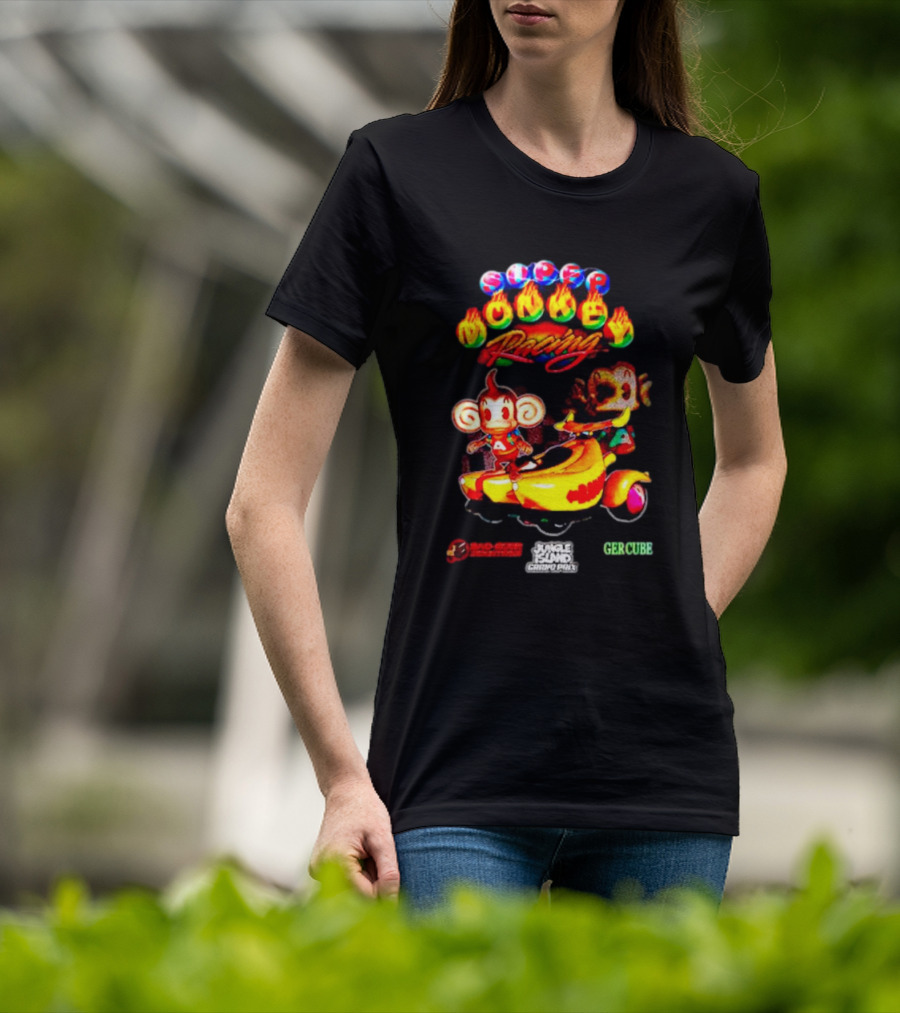 Super Monkey Racing Jungle Grind Chaos Park Gercube 3rd Strike Network T-Shirt