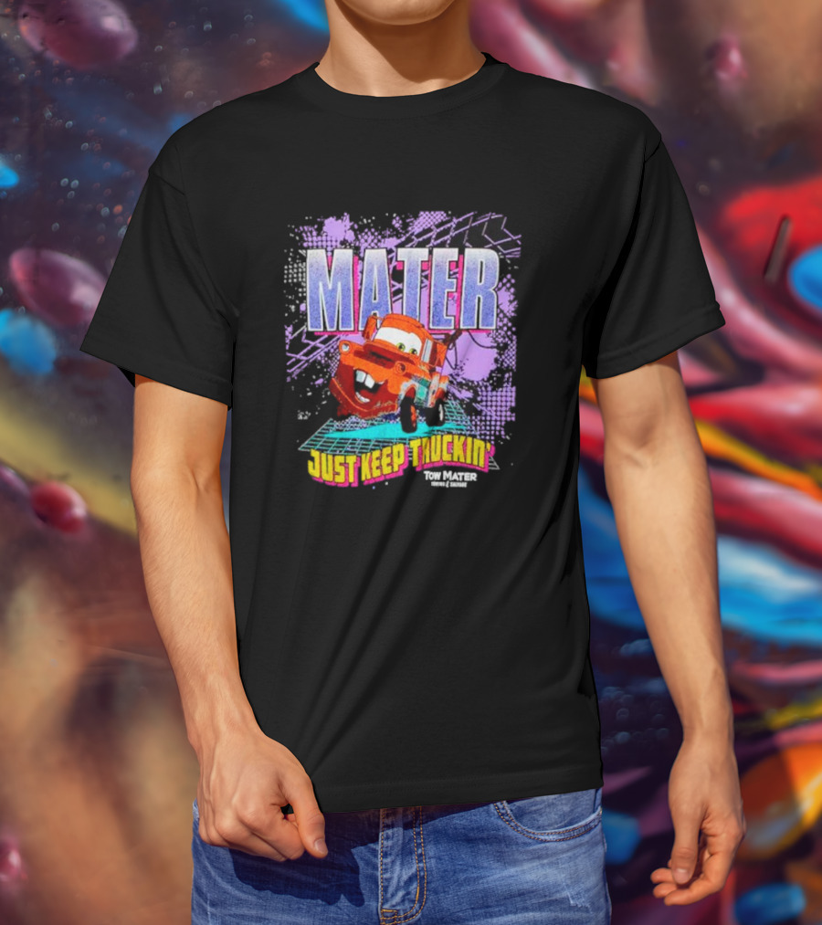 Mater Just Keep Truckin Tow Mater Disney Pixar Cars T-Shirt