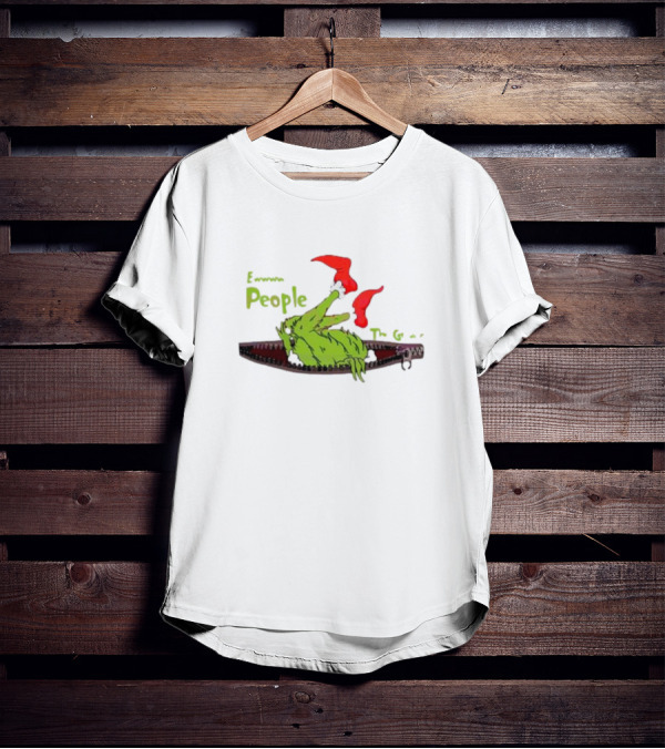 Ew People Funny The Grinch Christmas T-Shirt