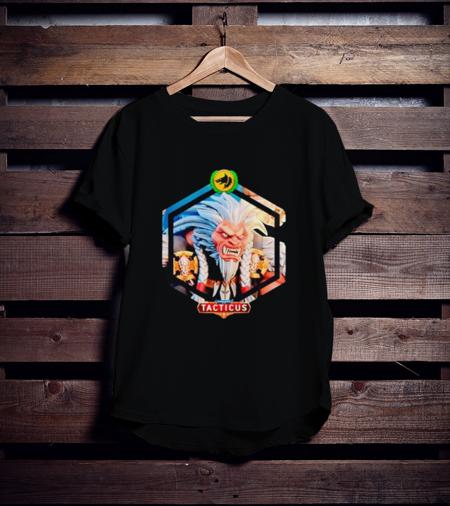Warhammer 40000 Tacticus Space Iconic Character Emblem T-Shirt