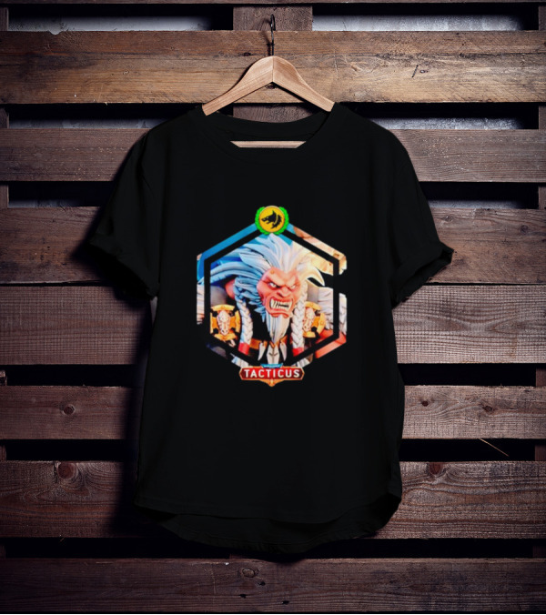 Warhammer 40000 Tacticus Space Iconic Character Emblem T-Shirt