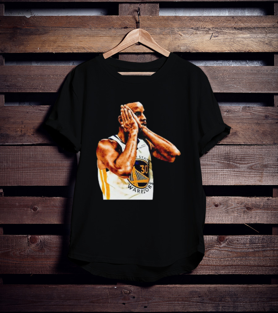Golden State Warriors Stephen Curry Celebration Fan T-Shirt